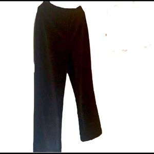CHICO’S BLACK SPANDEX DRESS PANTS SZ 1 SHORT PETITE